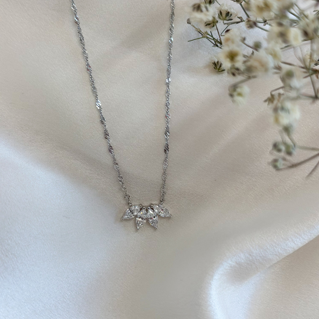 14k Gold Vermeil Lūmen Halskette