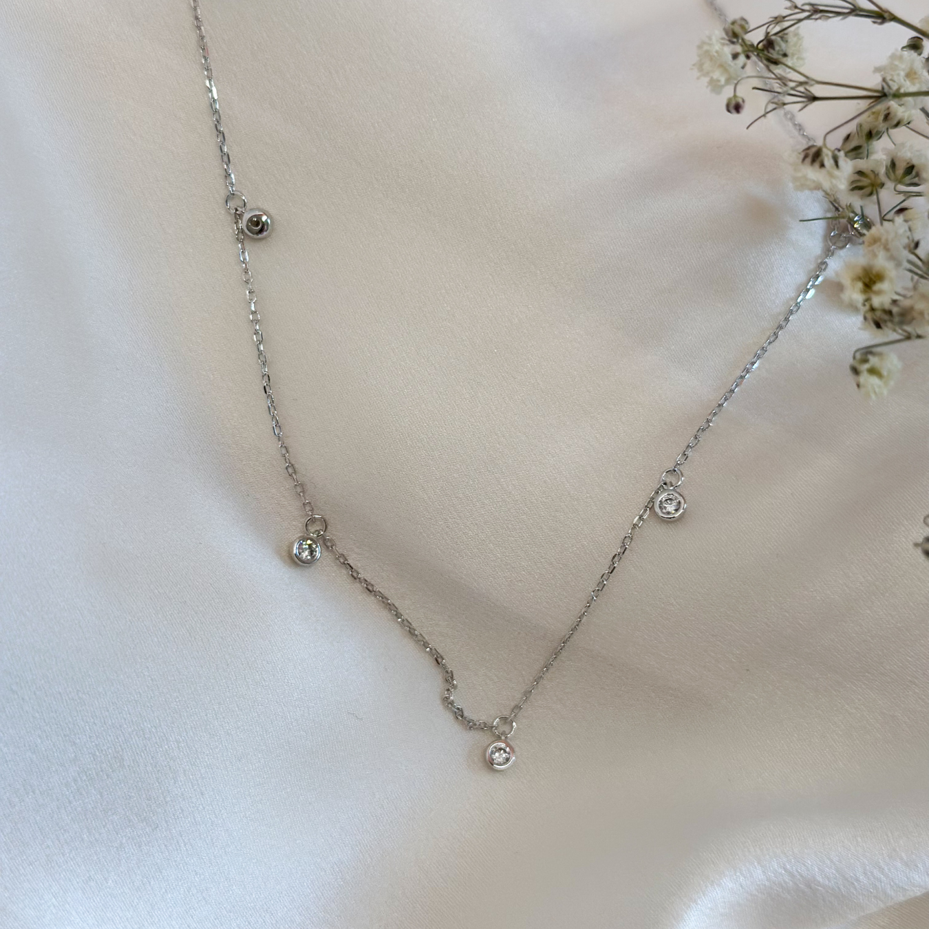 14k Gold Vermeil Puntino Halskette