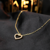 Eternal love Halskette aus Sterling Silber