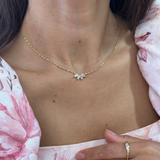 14k Gold Vermeil Lūmen Halskette
