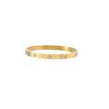 Hella Bangle with zirconia