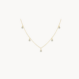 14k Gold Vermeil Puntino Halskette