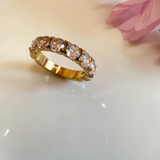 Elari 18K vergoldeter Ring mit Zirkonia