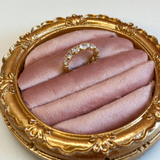 Elari 18K vergoldeter Ring mit Zirkonia