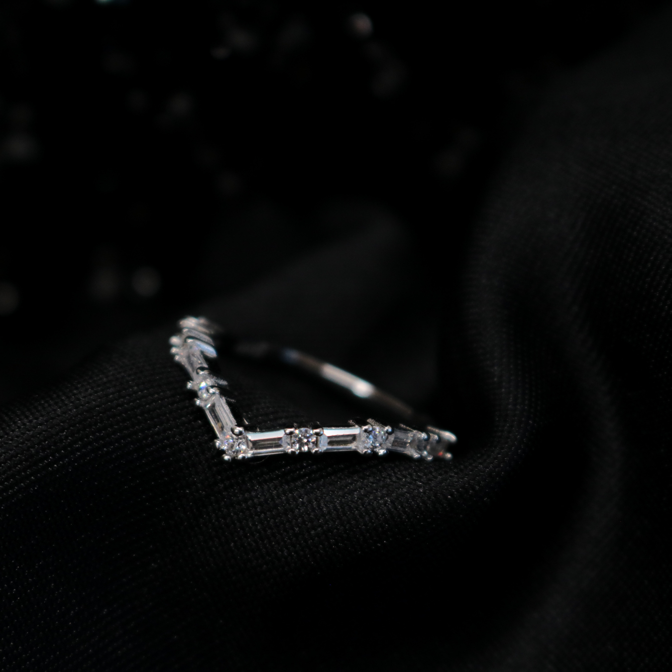Luminous Ring aus Sterling Silber