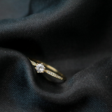 Soleil Ring aus Sterling silber