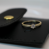 Soleil Ring aus Sterling silber